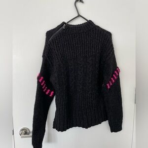 Bogner apre ski rike cable-knit alpaca and wool-blend sweater NWOT